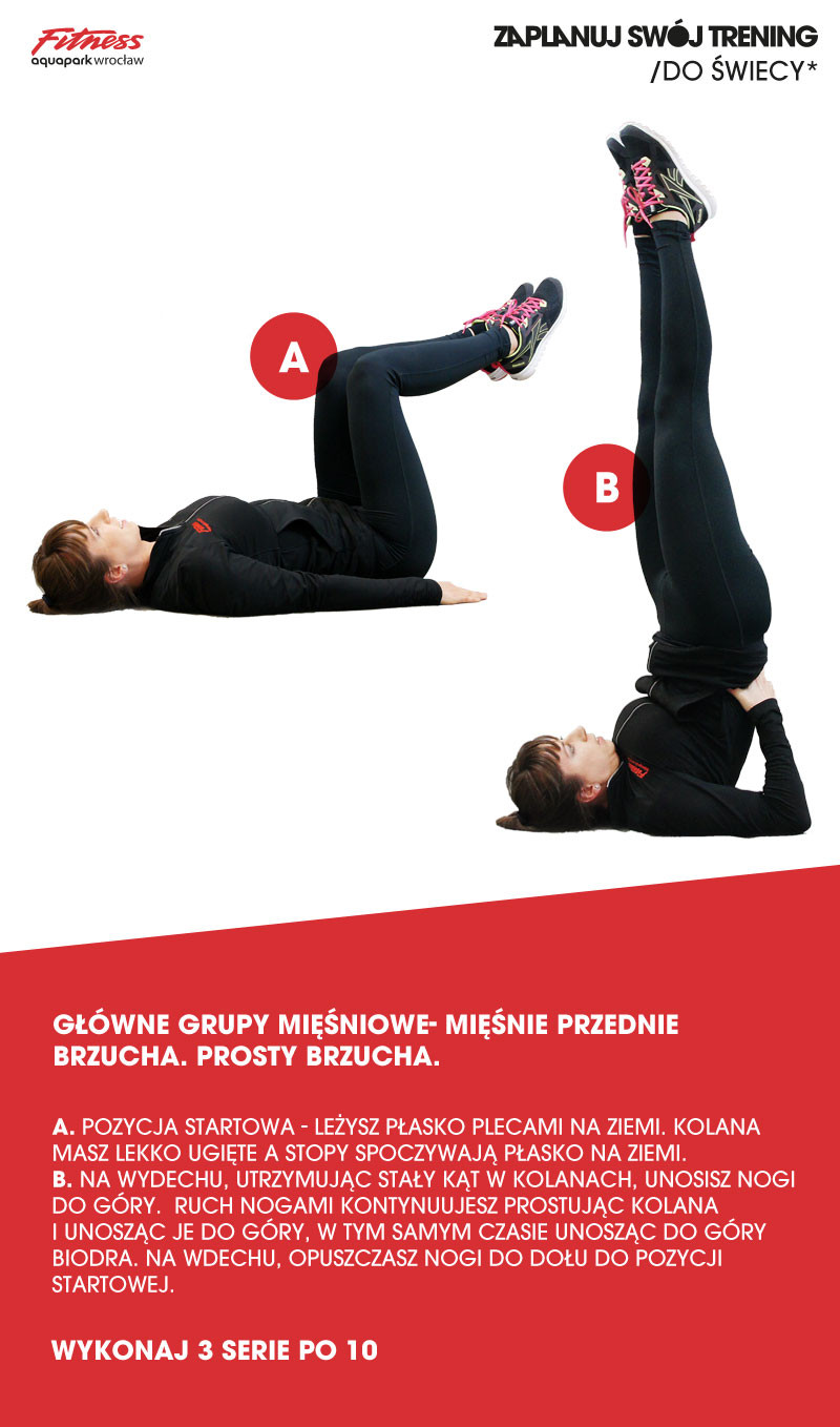 Plan treningowy - płaski brzuch