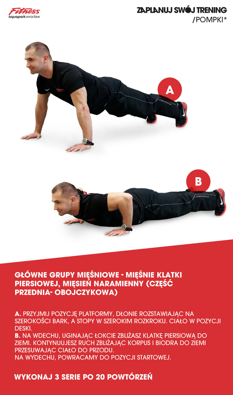 Plan treningowy - klatka piersiowa