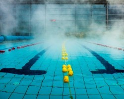 Outdoor recreational pool