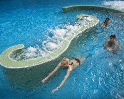 Outdoor recreational pool